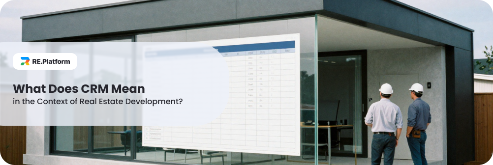 What Does CRM Mean in the Context of Real Estate Development?