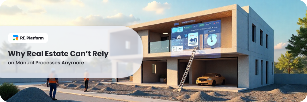 Why Real Estate Can’t Rely on Manual Processes Anymore