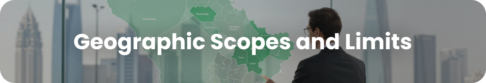 Geographic Scopes and Limits