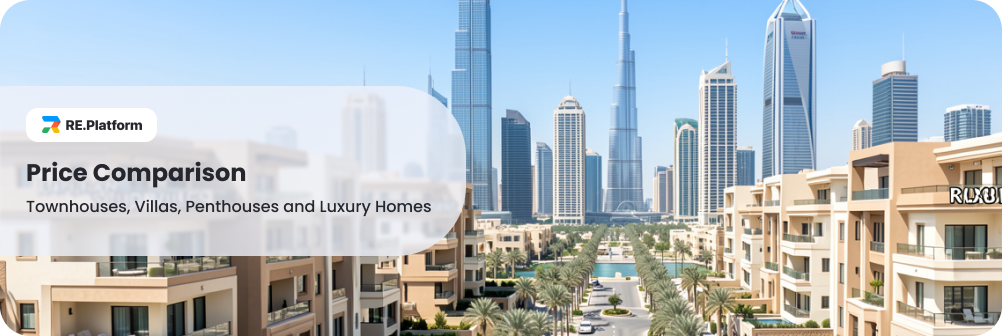 Price Comparison: Townhouses, Villas, Penthouses and Luxury Homes (2026 Snapshot)