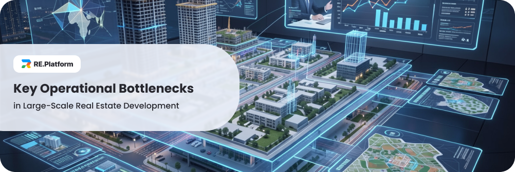 Key Operational Bottlenecks in Large-Scale Real Estate Development