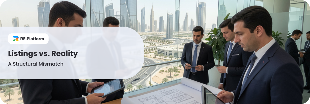 Listings vs. Reality: A Structural Mismatch