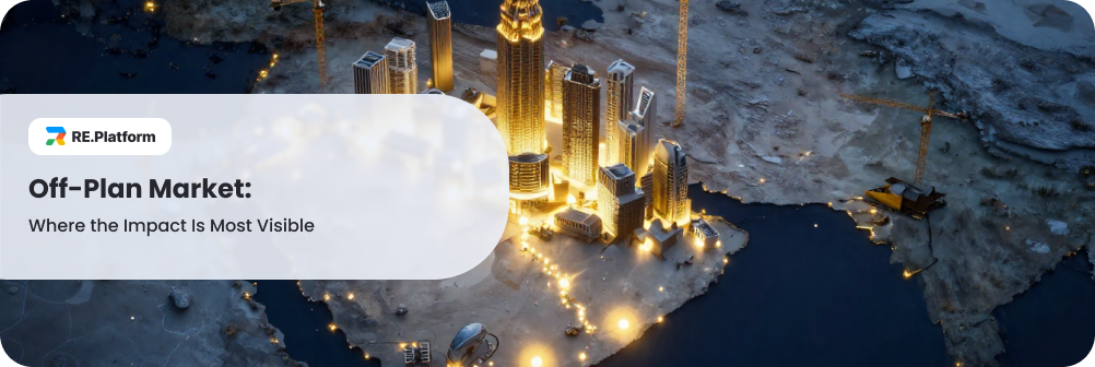 Off-Plan Market: Where the Impact Is Most Visible