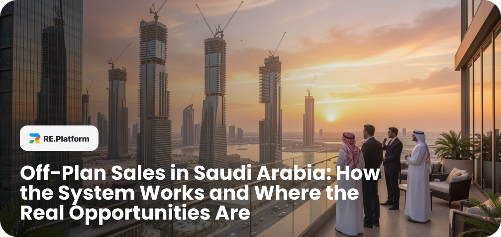 Off-Plan Sales in Saudi Arabia: How the System Works and Where the Real Opportunities Are