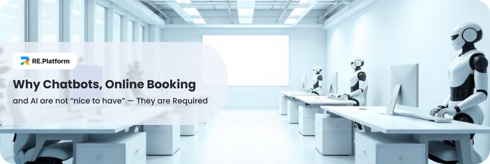 Why Chatbots, Online Booking and AI are not “nice to have” — They are Required