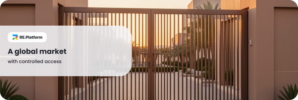 A global market with controlled access