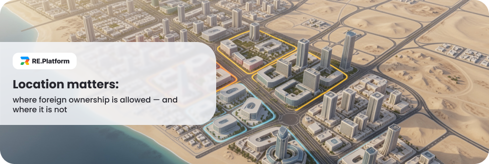 Location matters: where foreign ownership is allowed — and where it is not
