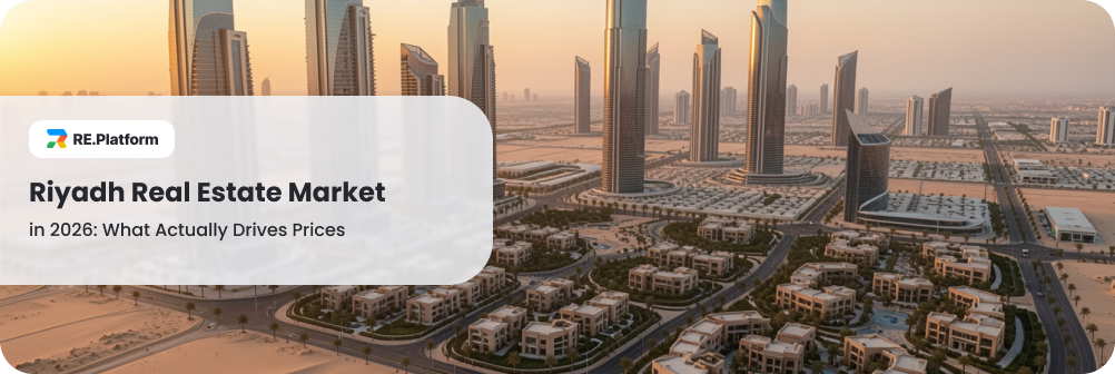 Riyadh Real Estate Market in 2026: What Actually Drives Prices