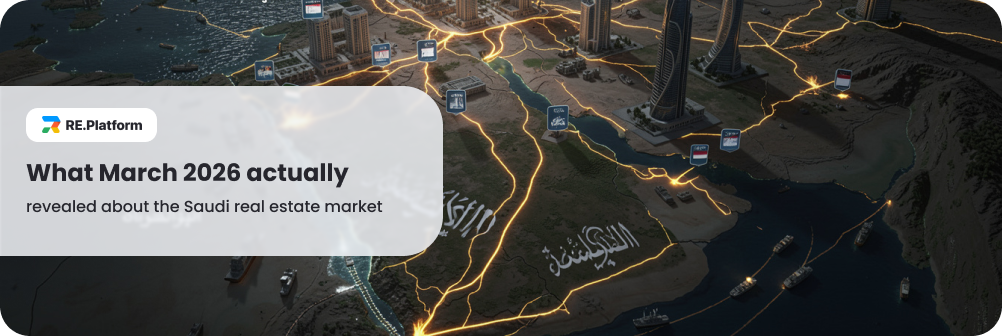 What March 2026 actually revealed about the Saudi real estate market