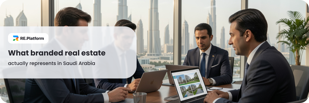 What branded real estate actually represents in Saudi Arabia