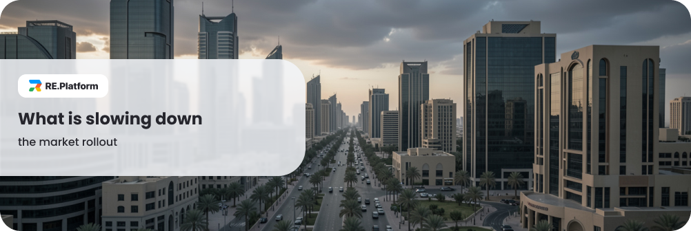 What is slowing down the market rollout