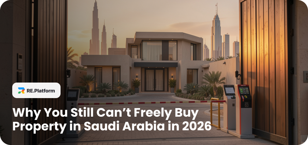 Why You Still Can’t Freely Buy Property in Saudi Arabia in 2026