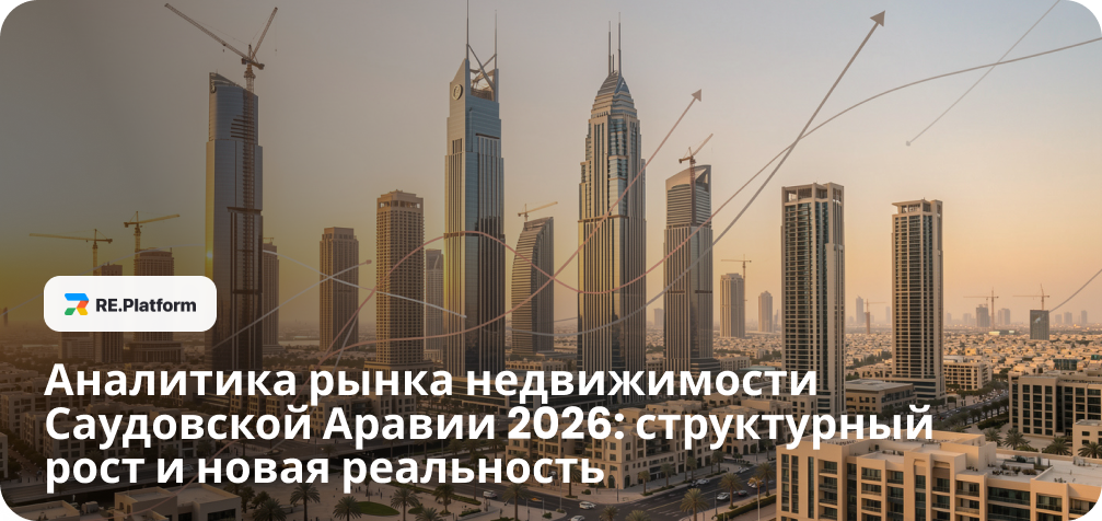 Аналитика рынка недвижимости Саудовской Аравии 2026: структурный рост и новая реальность