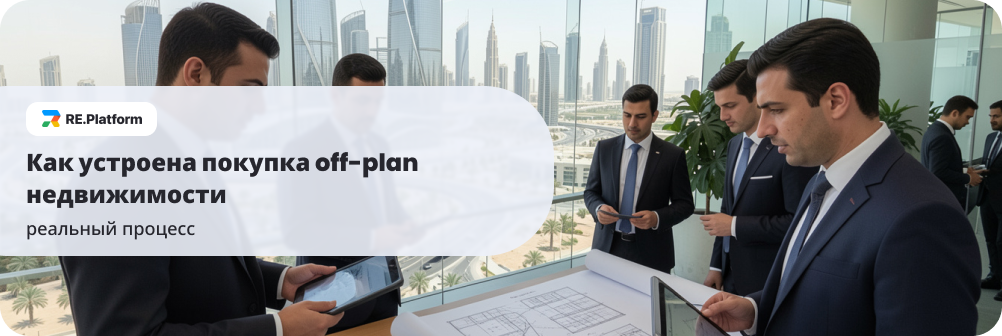 Как устроена покупка off-plan недвижимости