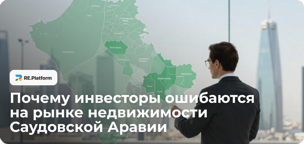Почему инвесторы часто ошибаются на рынке недвижимости Саудовской Аравии