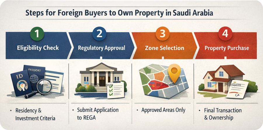 steps for foreign buyers