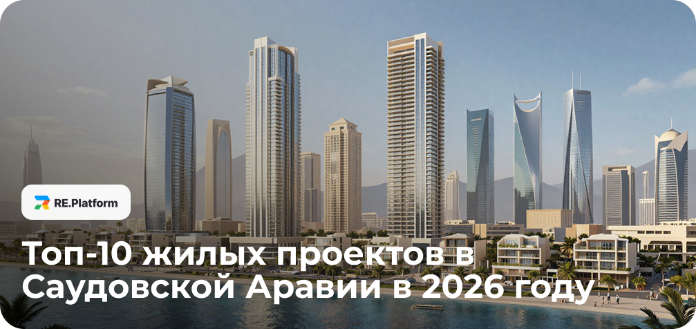 Топ-10 жилых проектов в Саудовской Аравии в 2026 году