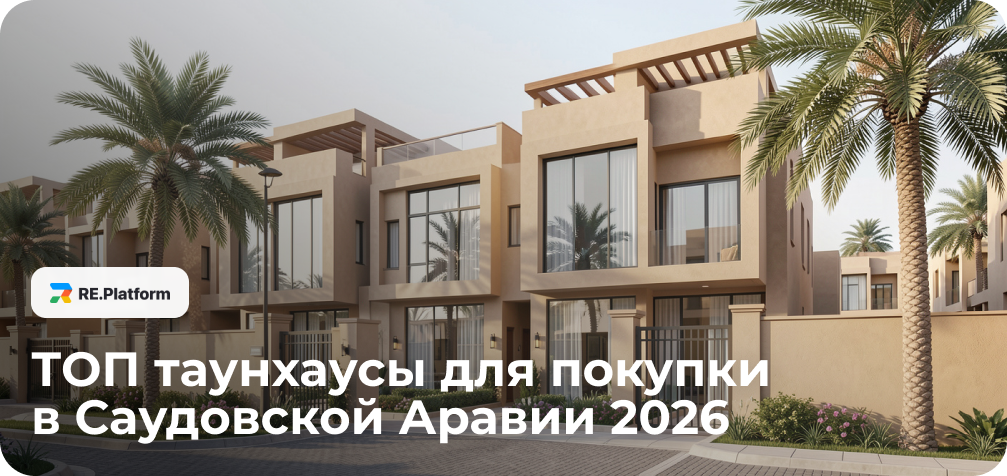 ТОП таунхаусы для покупки в Саудовской Аравии 2026
