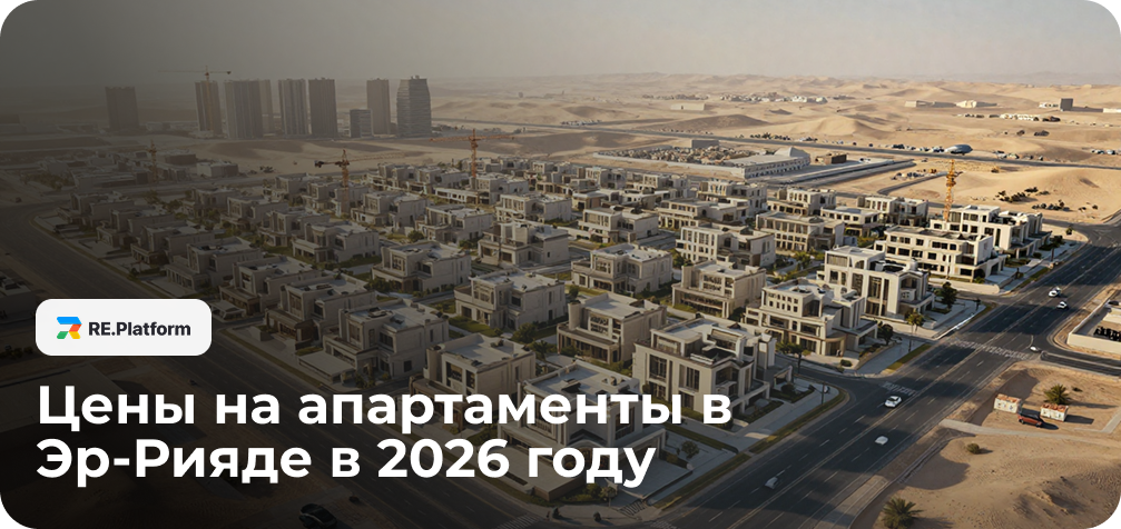 Цены на апартаменты в Эр-Рияде в 2026 году