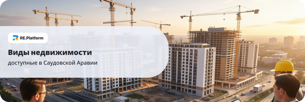 Виды недвижимости, доступные в Саудовской Аравии