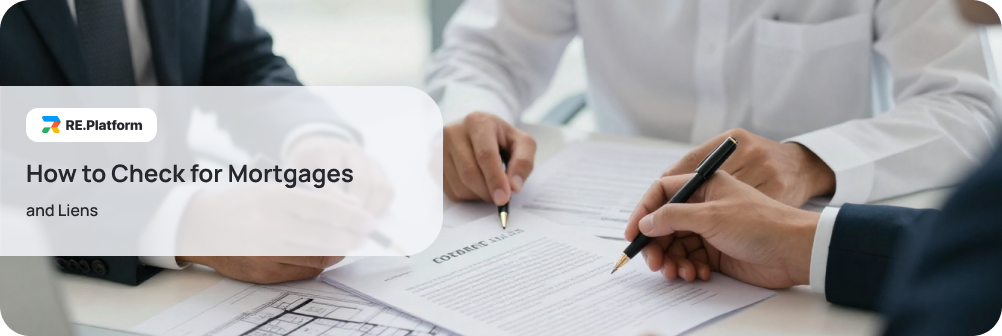 How to Check for Mortgages and Liens