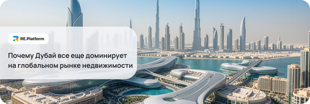 Почему Дубай все еще доминирует на глобальном рынке недвижимости