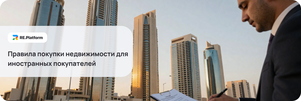 Правила покупки недвижимости для иностранных покупателей