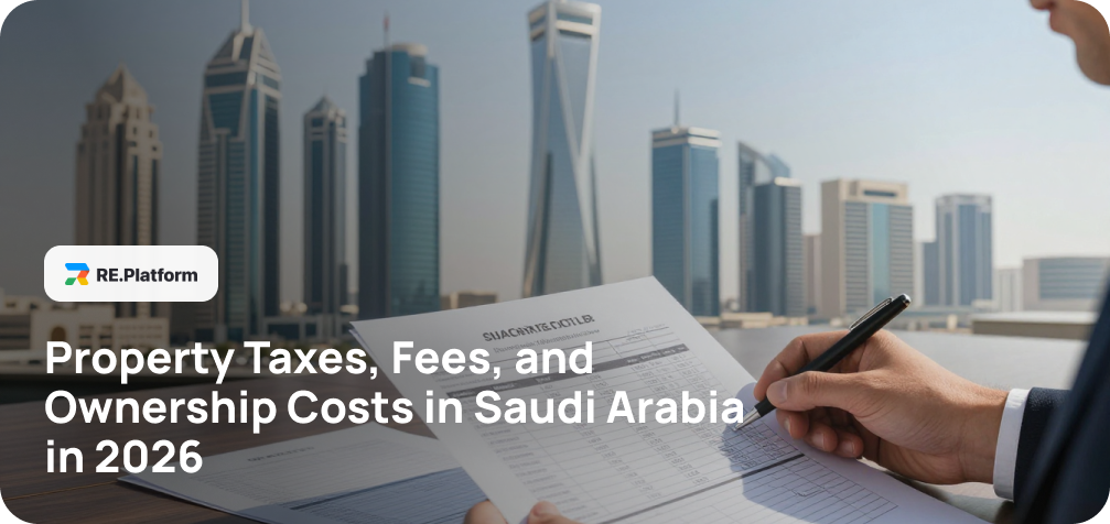 Property Taxes, Fees, and Ownership Costs in Saudi Arabia in 2026