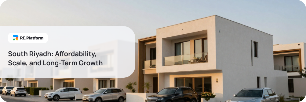 South Riyadh: Affordability, Scale, and Long-Term Growth