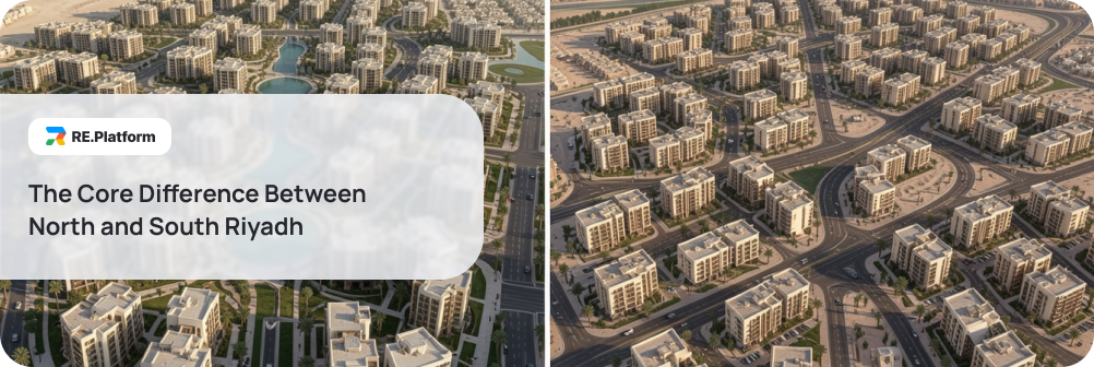 The Core Difference Between North and South Riyadh