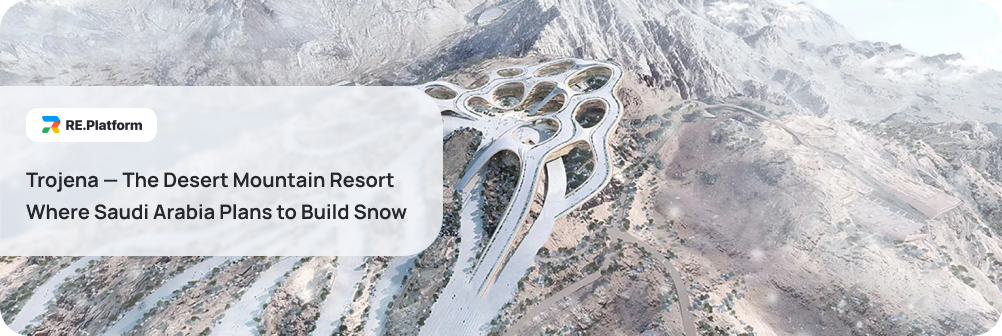 Trojena — The Desert Mountain Resort Where Saudi Arabia Plans to Build Snow