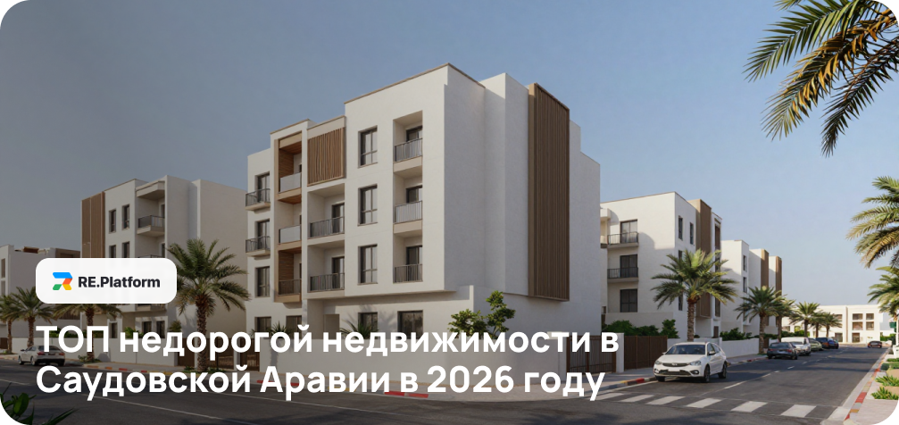 ТОП недорогой недвижимости в Саудовской Аравии в 2026 году