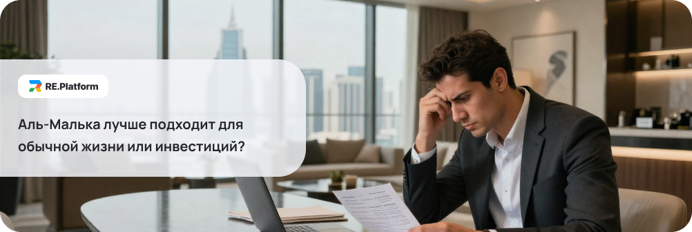Аль-Малька лучше подходит для обычной жизни или инвестиций?