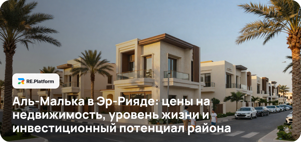 Аль-Малька в Эр-Рияде: цены на недвижимость, уровень жизни и инвестиционный потенциал района