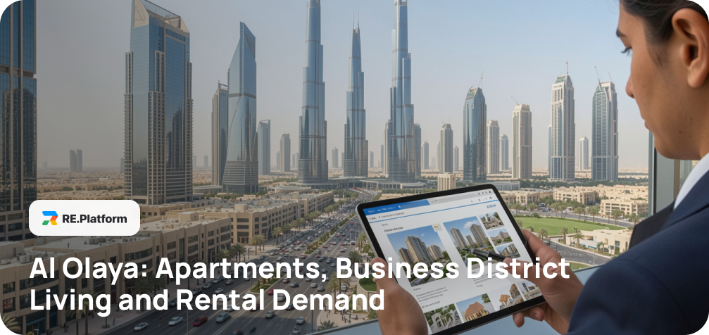 Al Olaya: Apartments, Business District Living and Rental Demand