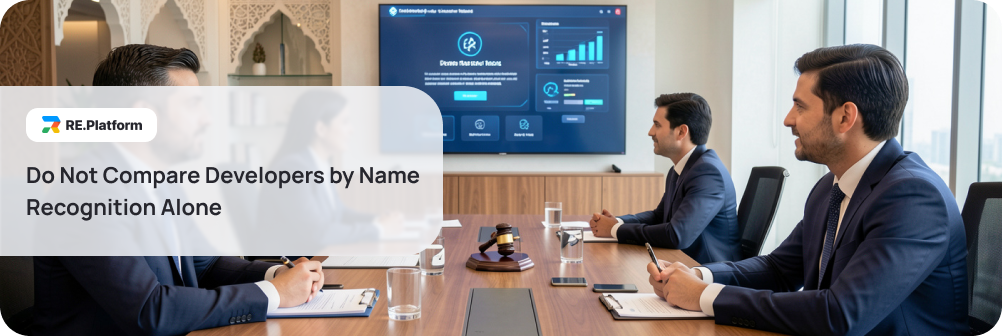 Do Not Compare Developers by Name Recognition Alone