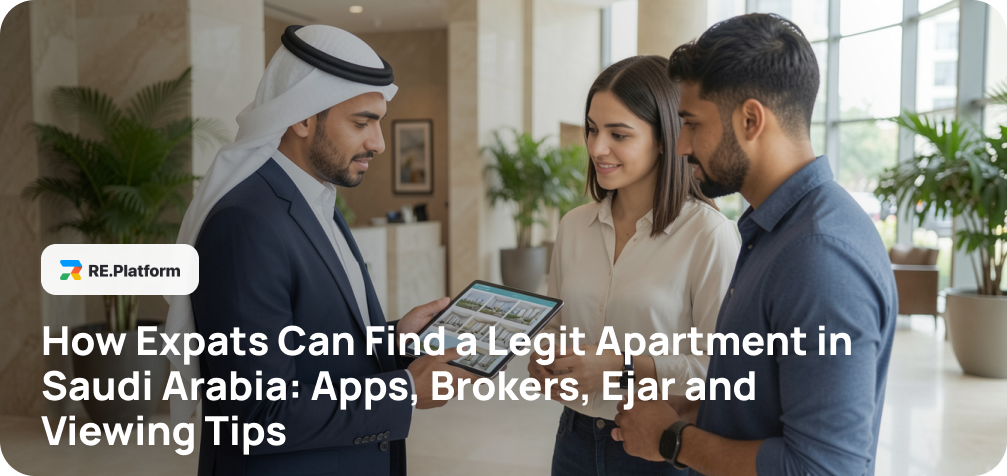 How Expats Can Find a Legit Apartment in Saudi Arabia_ Apps, Brokers, Ejar and Viewing Tips