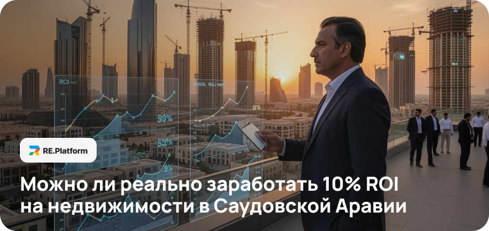 Можно ли реально заработать 10% ROI на недвижимости в Саудовской Аравии