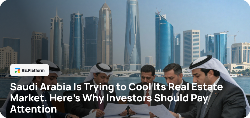 Saudi Arabia Is Trying to Cool Its Real Estate Market. Here’s Why Investors Should Pay Attention