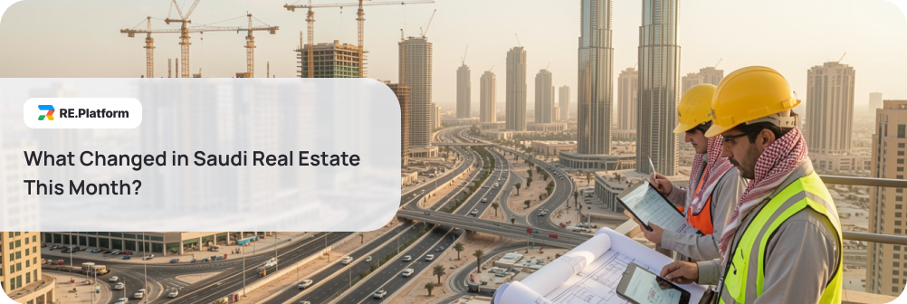 What Changed in Saudi Real Estate This Month?