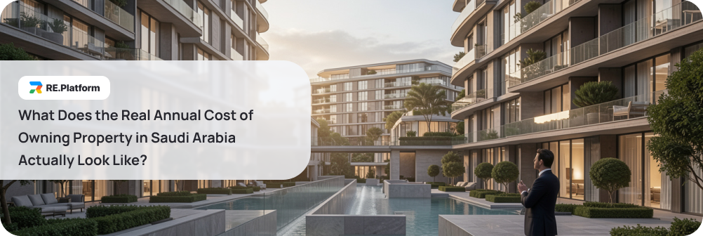 What Does the Real Annual Cost of Owning Property in Saudi Arabia Actually Look Like?