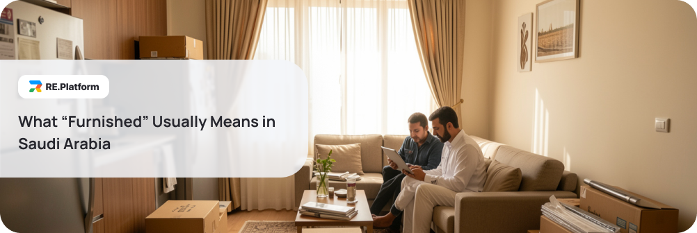 What “Furnished” Usually Means in Saudi Arabia