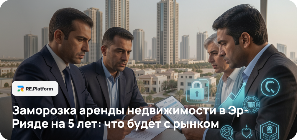 Заморозка аренды недвижимости в Эр-Рияде на 5 лет: что будет с рынком