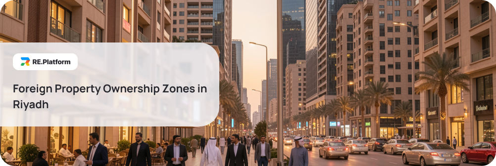 Foreign Property Ownership Zones in Riyadh