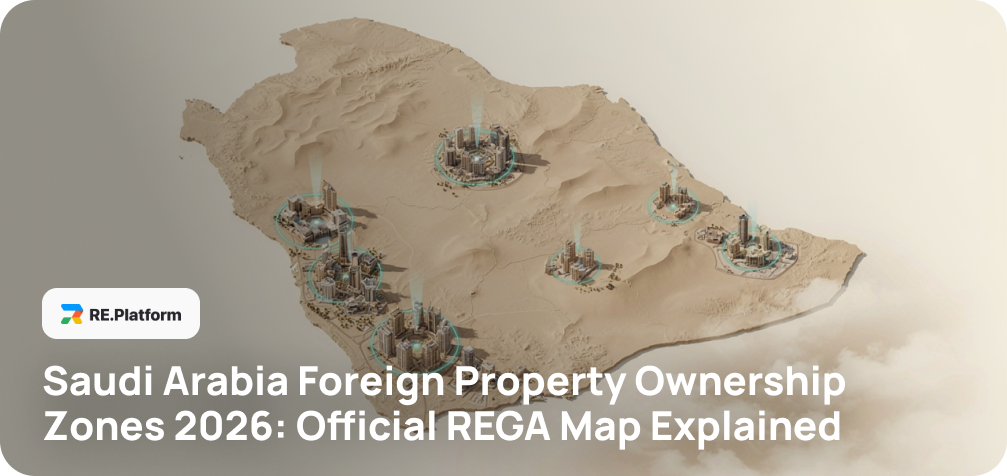Saudi Arabia Foreign Property Ownership Zones 2026: Official REGA Map Explained