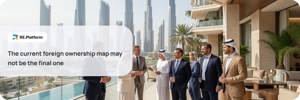The current foreign ownership map may not be the final one